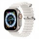 Apple Watch Ultra, 49 мм корпус из титана + ремешок Ocean цвета «White»