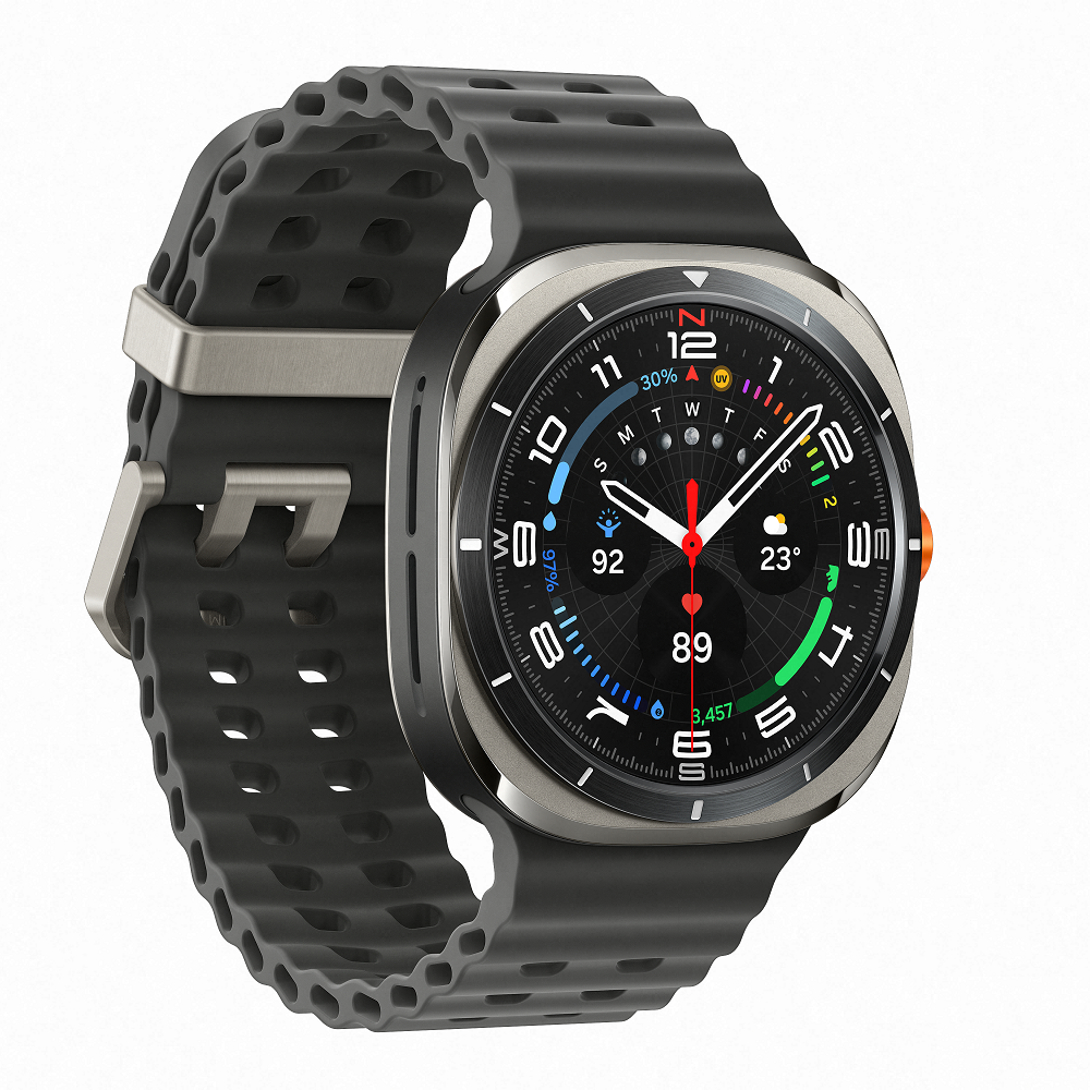 Смарт-часы Samsung Galaxy Watch Ultra 47мм LTE серебряный титан 2025
