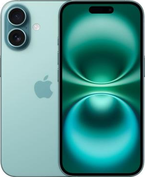 Apple iPhone 16 Plus 128Gb Teal, зеленый