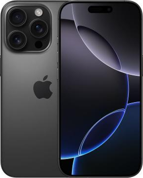 Apple iPhone 16 Pro 256Gb Black Titanium, титановый чёрный