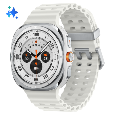 Смарт-часы Samsung Galaxy Watch Ultra 47мм LTE белый титан 2025